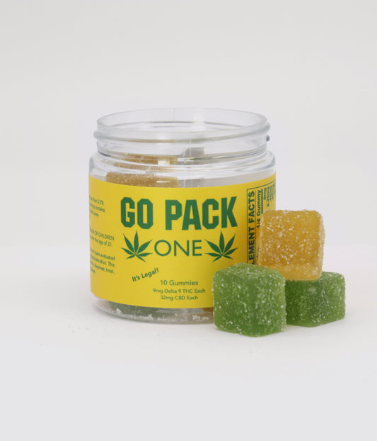Go Pack ONE Gummies