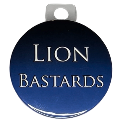 "Lion Bastards" Green Bay Football, Rivalry Roast , 3" Pin-On Button