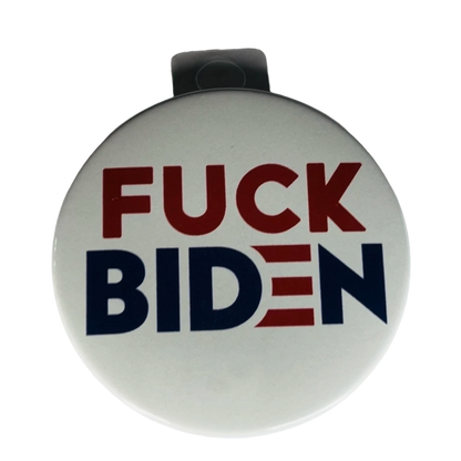 "Fck Biden", 3" Pin-On Button