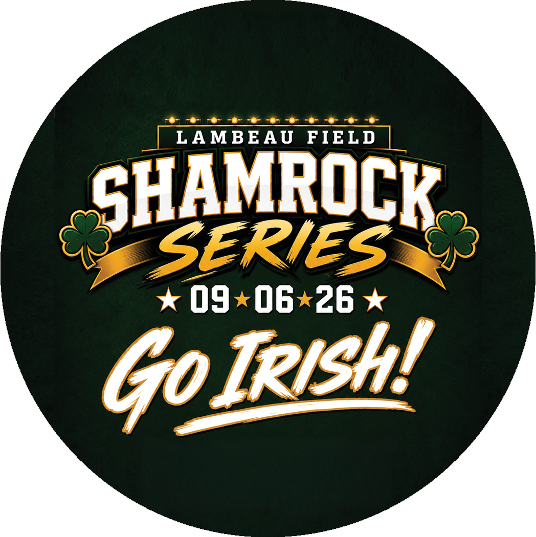 Shamrock Series at Lambeau Field Go Irish